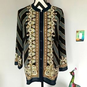 Bob Mackie Large Blouse